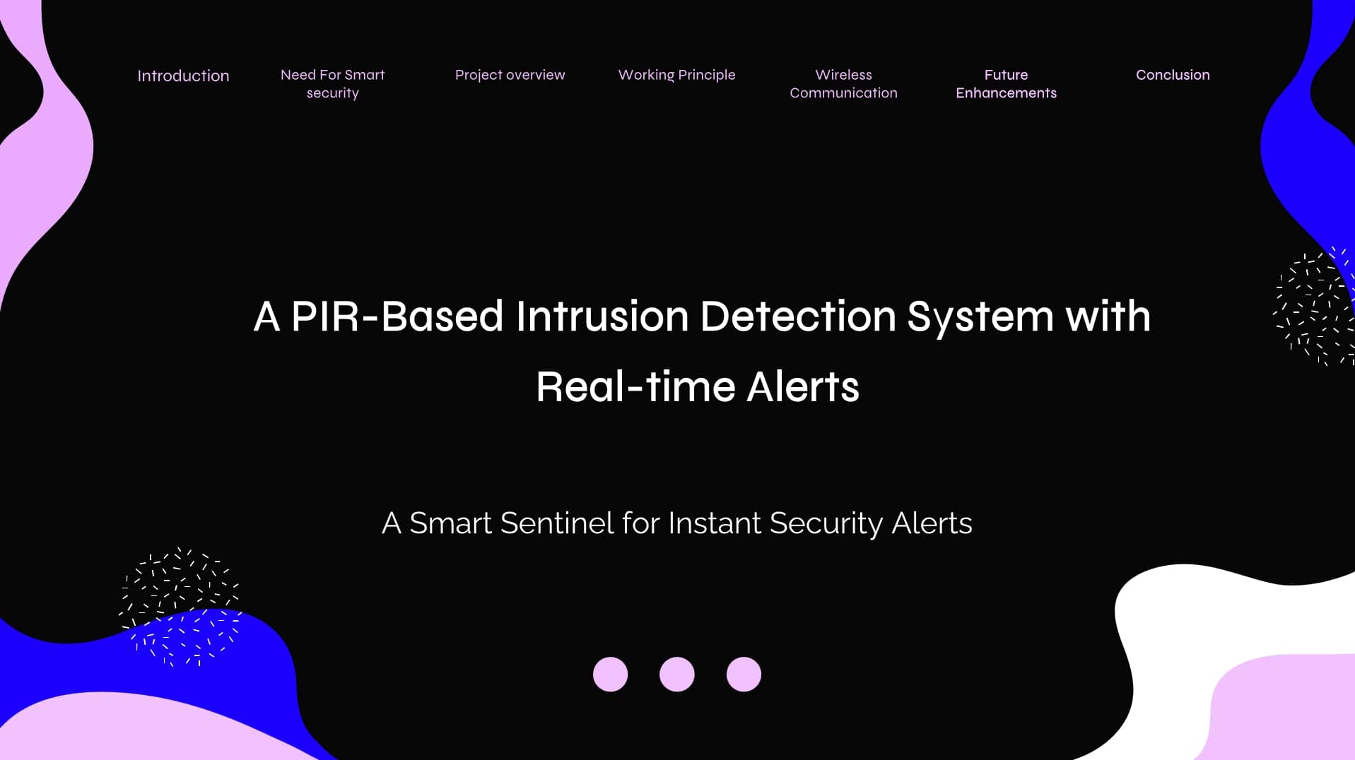 INTRUDER ALERT SYSTEM
